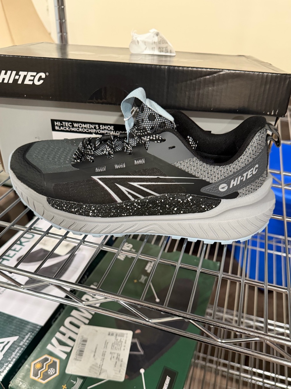 Hi Tec Women’s Athletic Sneakers Running Shoes Black Micron Size 8.5 M US